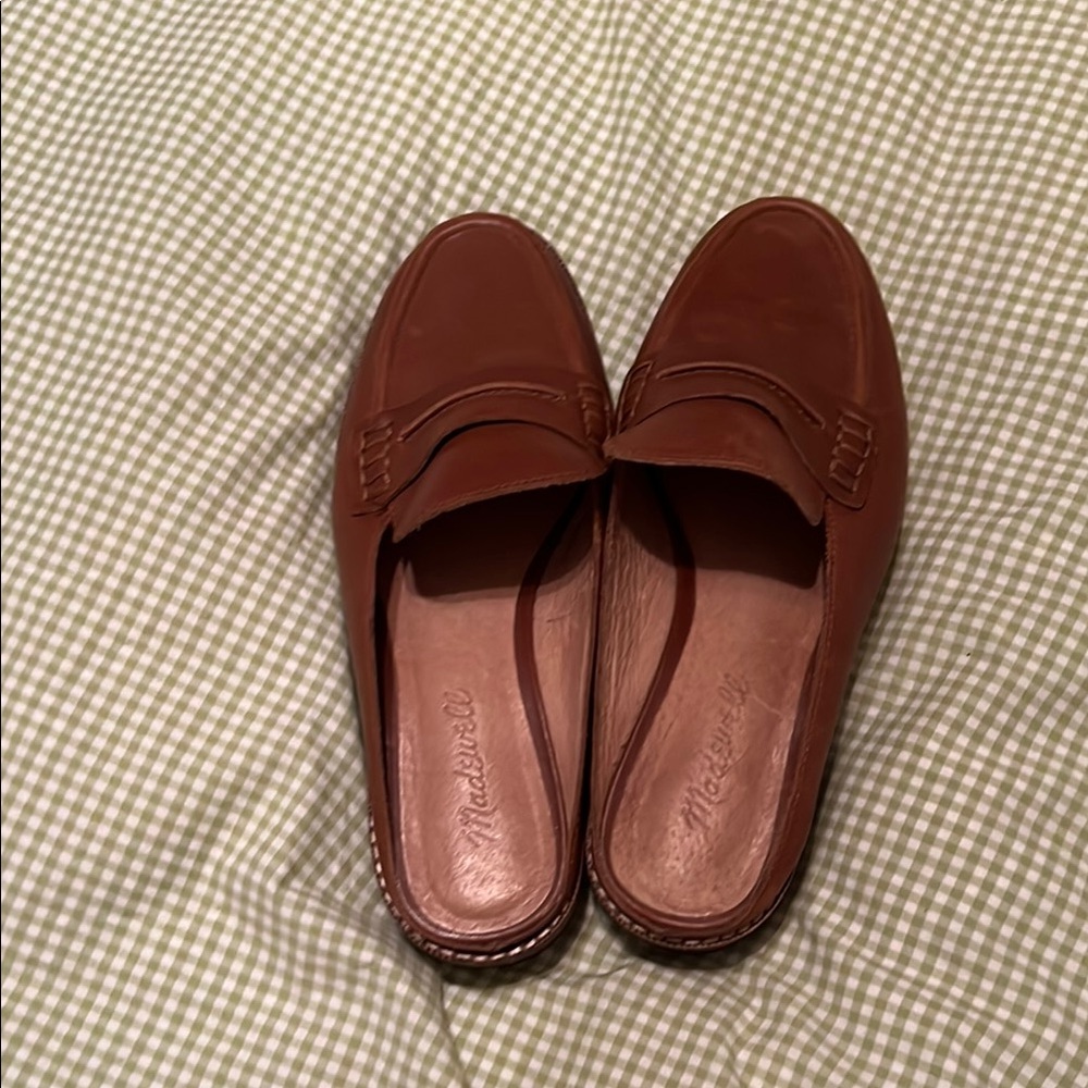 Madewell Brown Leather Loafers